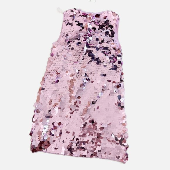 Zara Pink Barbie Spangle Cocktail Party Mini Dress NEW M - Picture 5 of 16